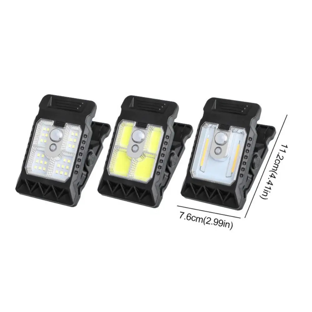 Solar Klip Lampe mit Bewegungssensor