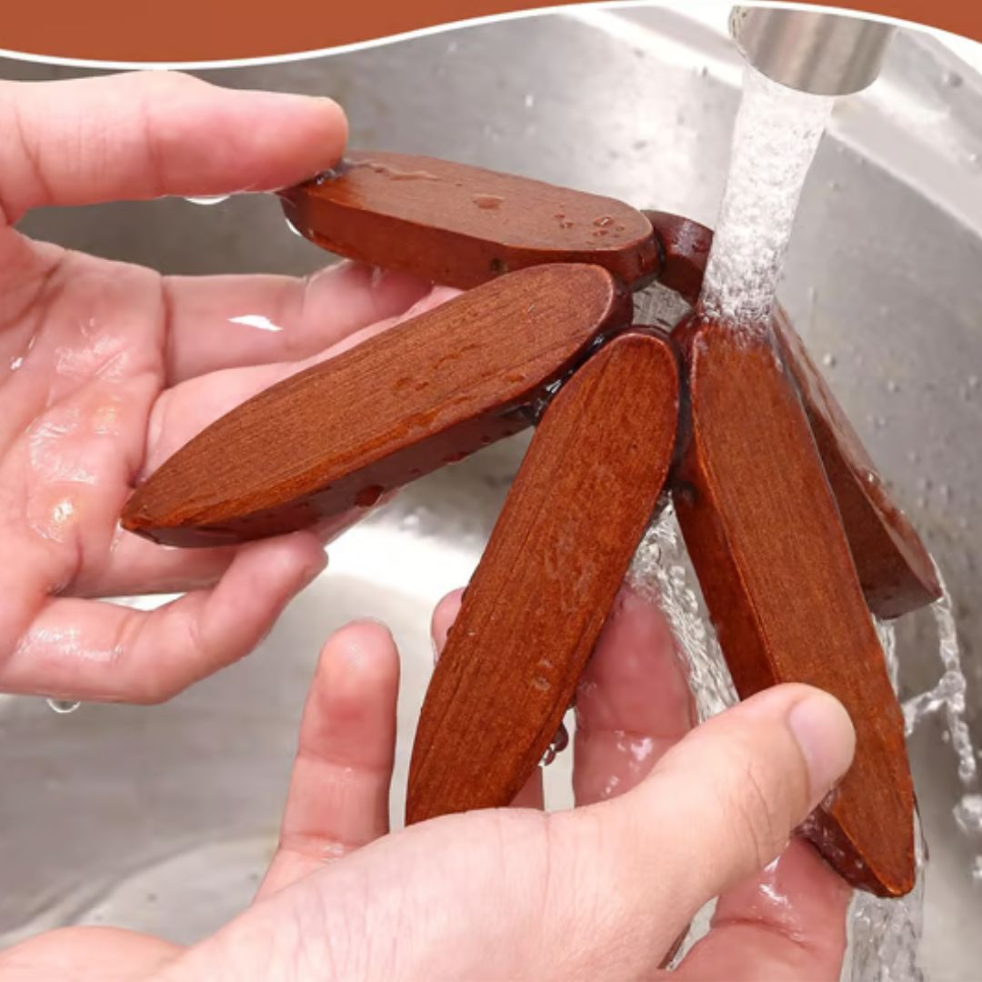 Weihnachtlichtes Untersetzer Set