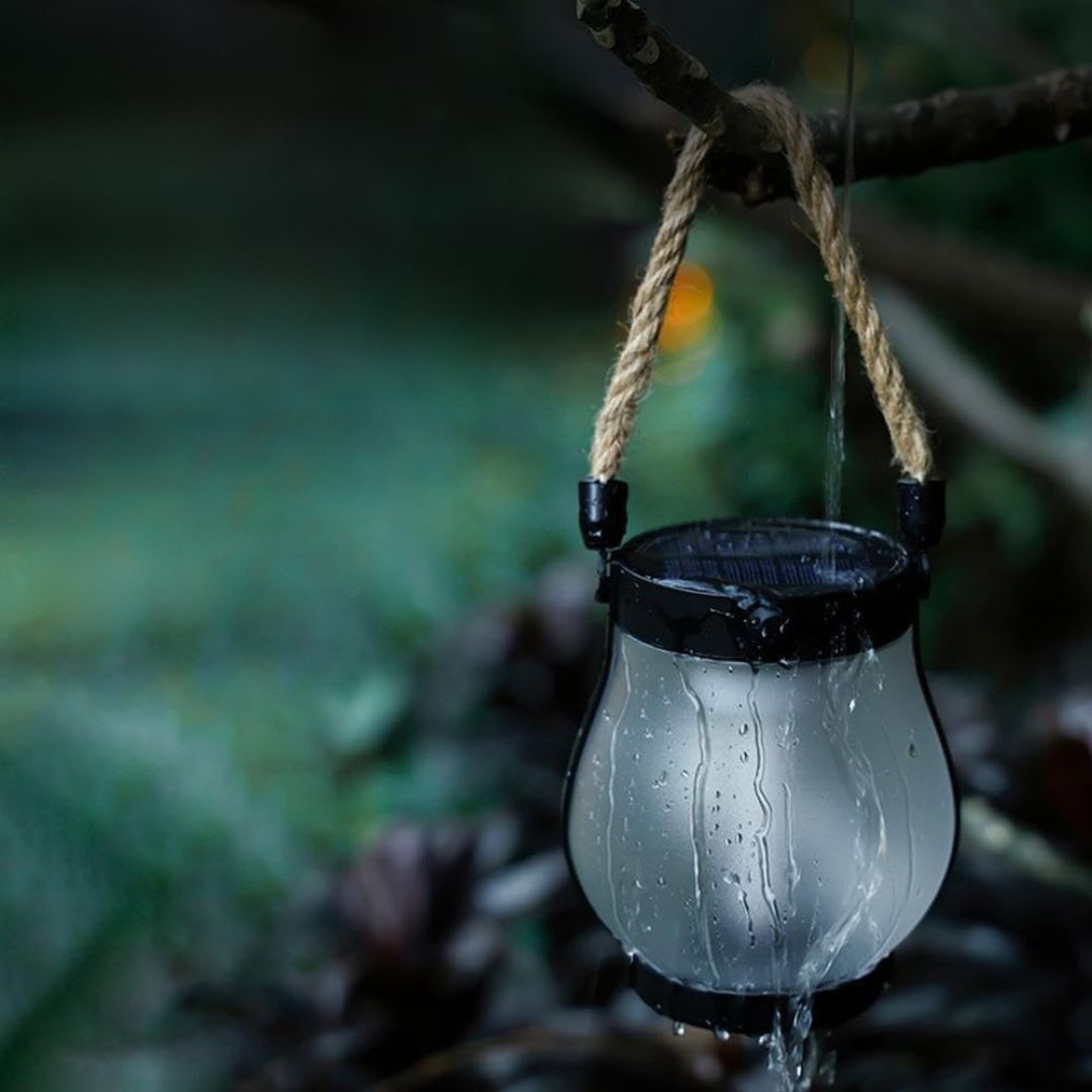 Solar Flammenleuchte