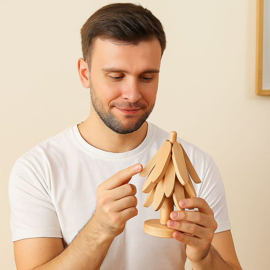 Weihnachtlichtes Untersetzer Set