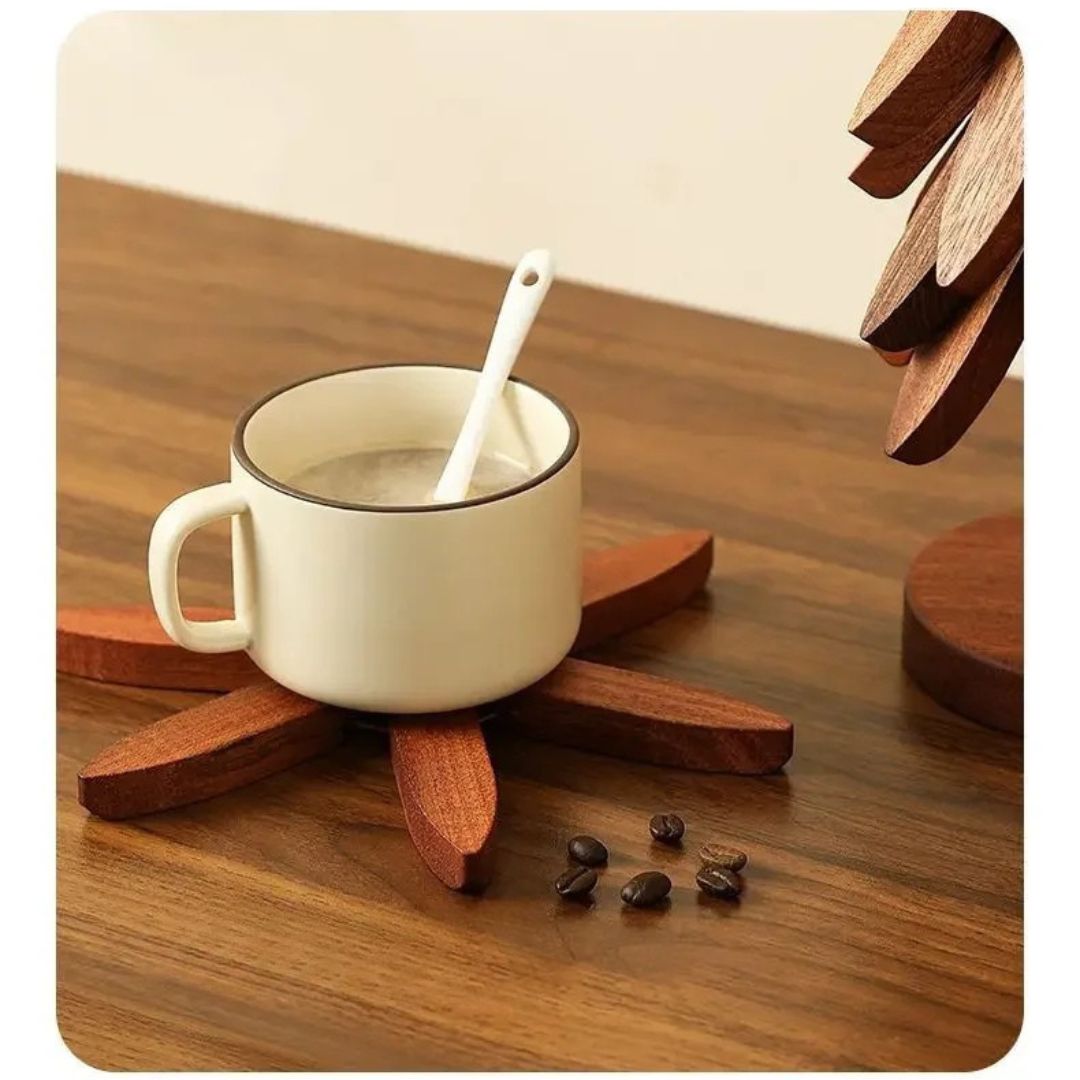 Weihnachtlichtes Untersetzer Set