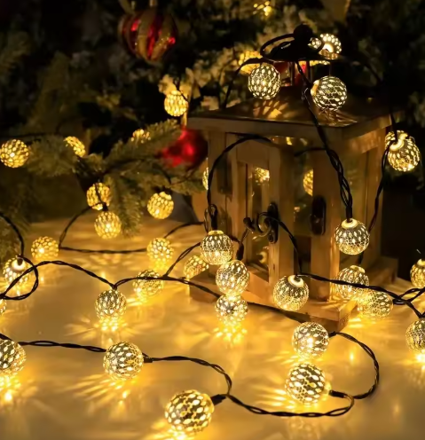 Orientalische Lichterkette mit Solar