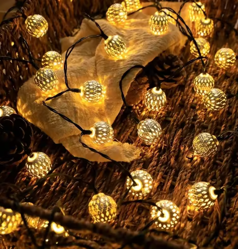 Orientalische Lichterkette mit Solar
